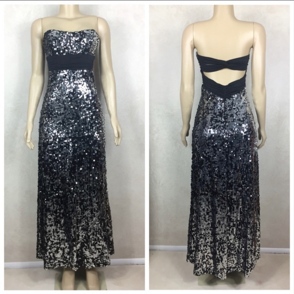 SALE!! Speechless Dress Sequin Strapless Gown Size M NWT